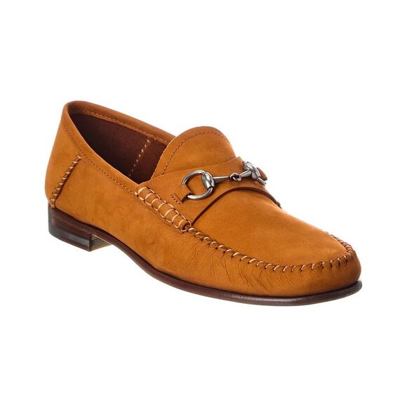 Gucci Gigi Leather Loafer Brown